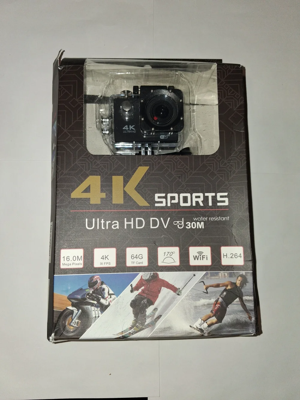 Sports Action Camera by - Black